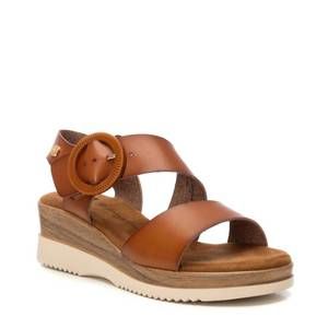 NEW XTI women's wedge sandals in camel